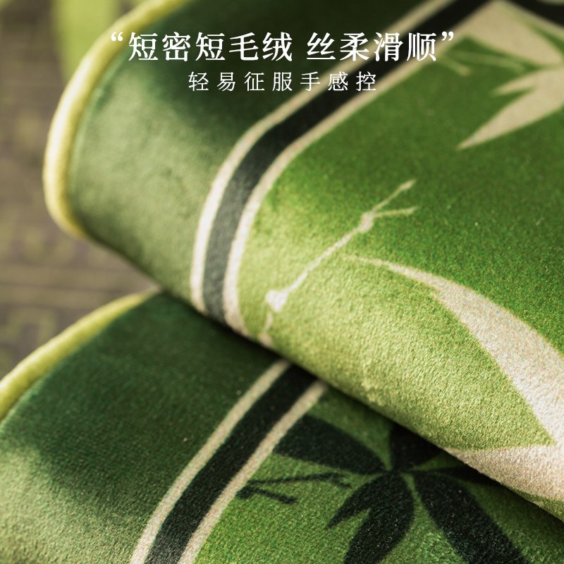 喜即青卿中式高端桌旗中间长条桌布茶桌布轻奢高级感斗柜边柜盖布
