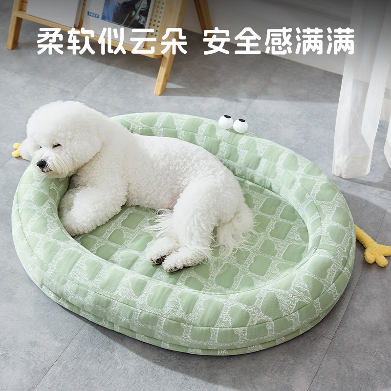 狗窝夏天凉席窝狗沙发中小型犬夏季睡觉用凉席垫宠物四季通用冰垫