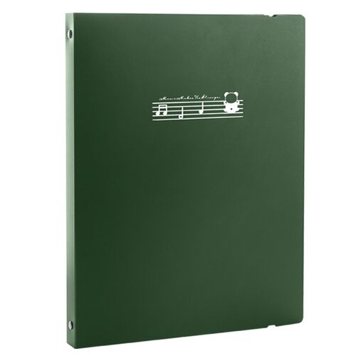 a4活页可拆卸钢琴音乐谱夹册插袋式文件夹透明资料收纳册封面定制
