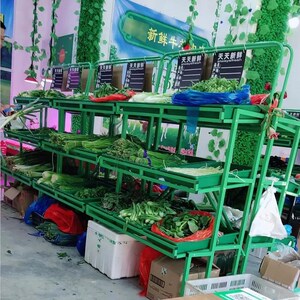 水果店货架展示架三四层便利店超市水果货架蔬菜架超市货架蔬果