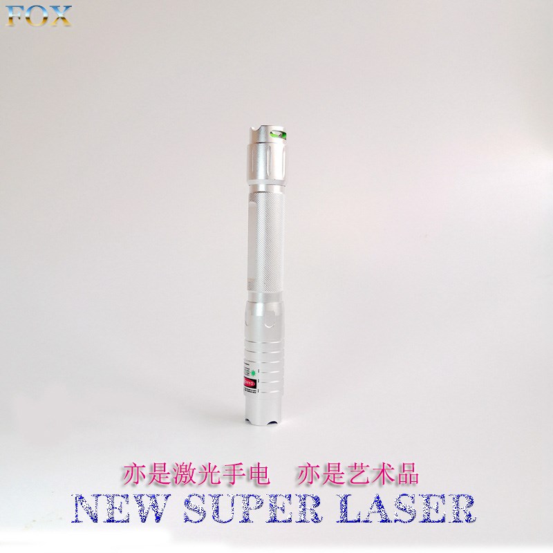 超亮FOX大功率绿色雷射灯手电筒大液晶屏10000教练定点指挥救援白