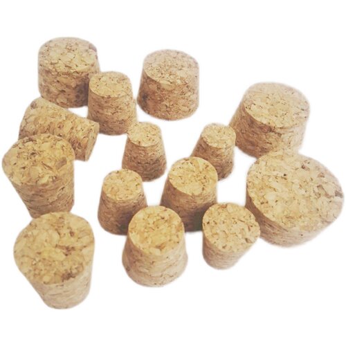 橡木木塞瓶塞玻璃瓶密封塞锥形木塞子酒瓶木塞陶瓷瓶软木塞锥形塞