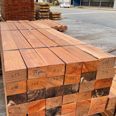 防腐木枕木户外菠萝格设备垫木大木方室外木料木条木梁油浸木硬木