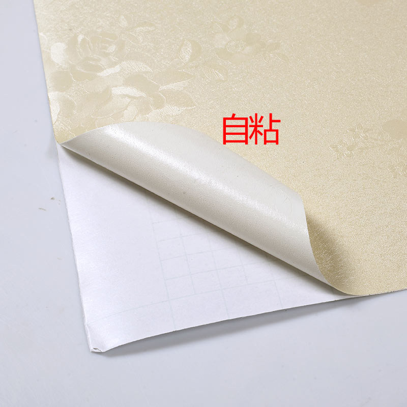 防水加厚3d立体自粘式壁纸欧式温馨卧室客厅壁纸时尚壁纸宿舍贴纸