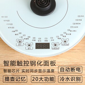 思奈尔多功能养生壶全自动加厚玻璃花茶壶电热煮茶壶煎药壶中药壶