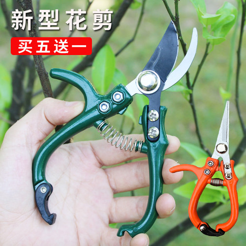 园艺剪采果剪稀果剪葡萄疏花剪修花修枝剪柑橘子花椒采摘摘果剪刀