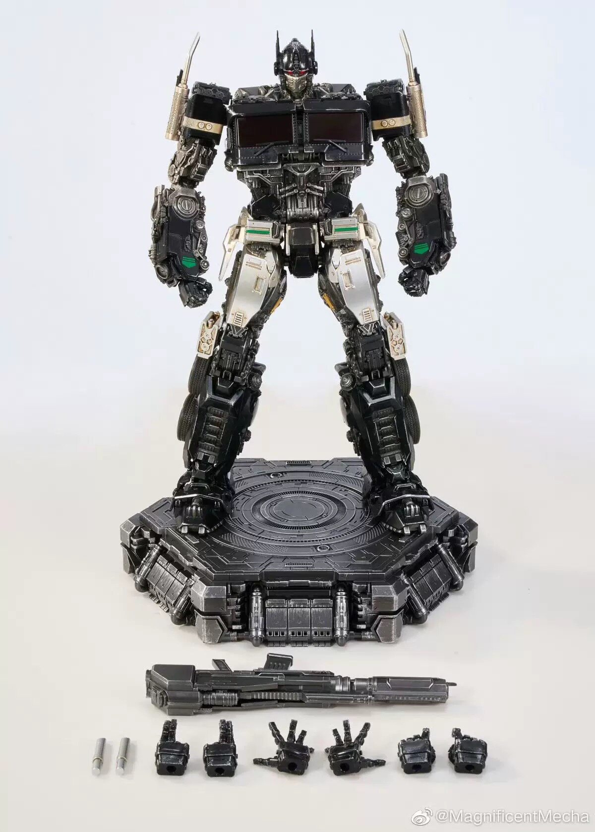 MM01b 2.0  暗黑版 擎天柱 合金 可变形 汽车人 模型玩具