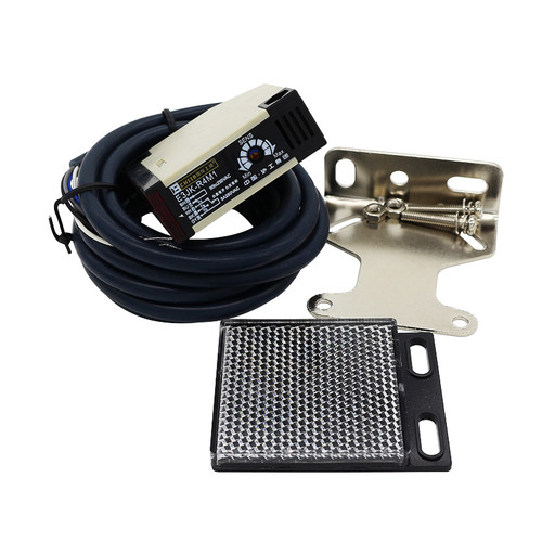 沪工光电开关E3JK-DS30M1 R4 5D对射24V传感器漫反射红外反馈220V