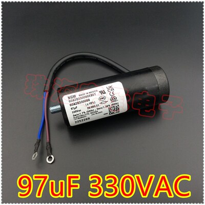 进口墨西哥 97uF 330VAC NGM 60A2D330088EBET 压缩机启动电容器