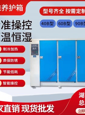 混凝土试块标准恒温恒湿养护箱406090砂浆水泥砼保温全自动标养箱