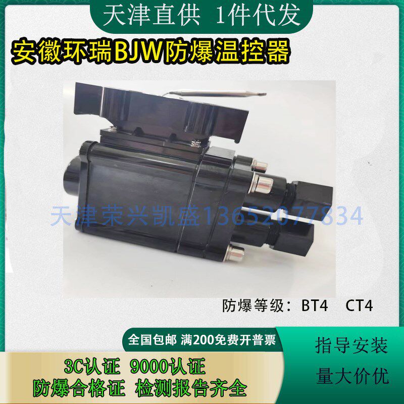 防爆温控器 BJW安徽环瑞CT4防爆温度控制器电伴热带BT4调温器220V