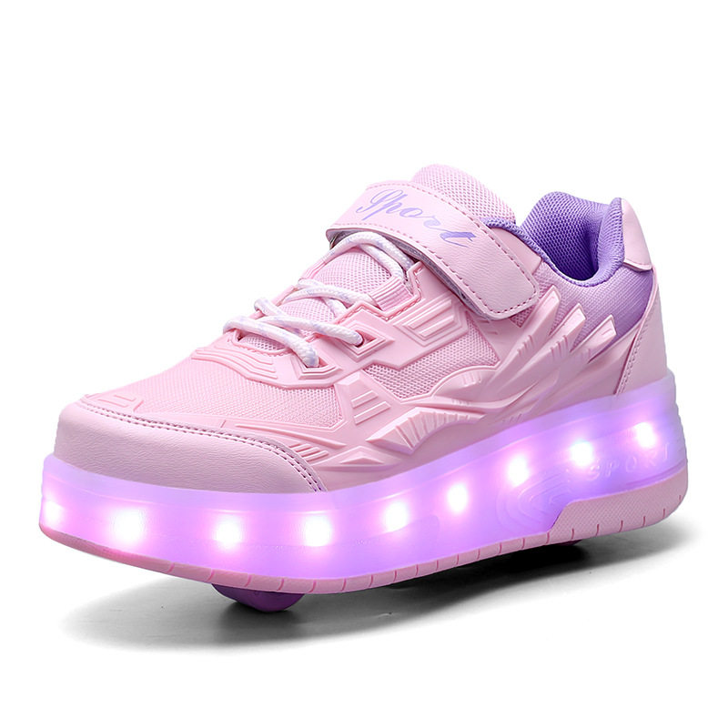 电动轮滑鞋儿童暴走鞋夏季双轮