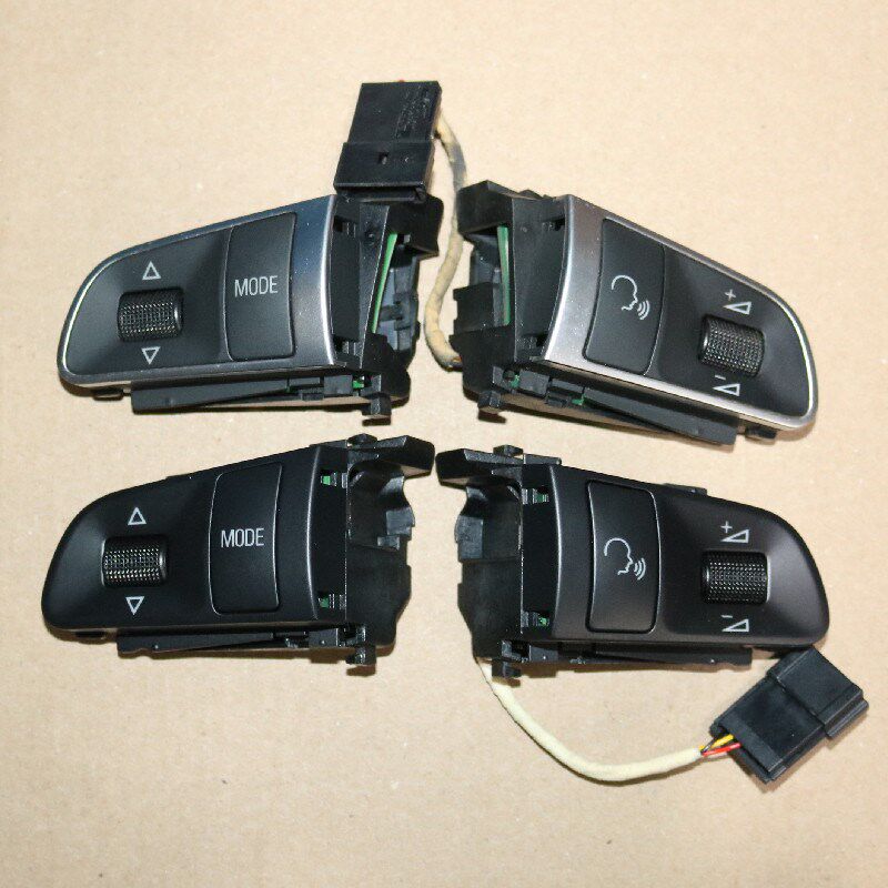 适用奥迪 A6LA4L Q5Q7A5 方向盘 多功能 调节控制 按键 按钮 开关