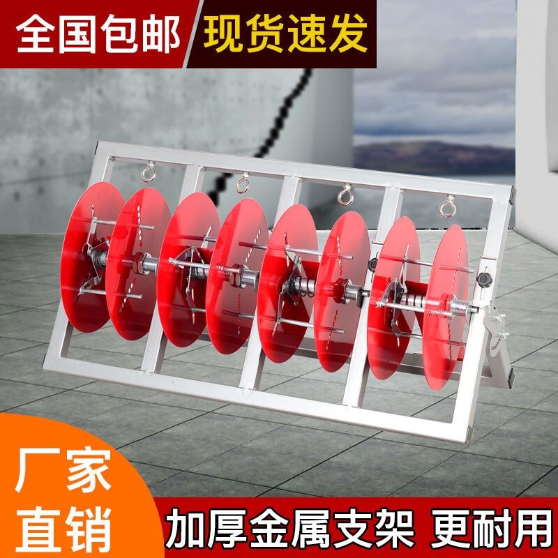 德国进口电线放线架放线盘放线器电工工具折叠BV线三线多线家装线