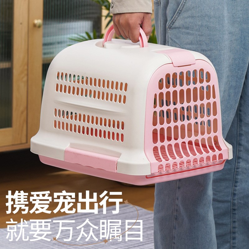 猫笼子航空便携外出猫包手提式宠物猫咪夏天透气猫箱子兔子外带包