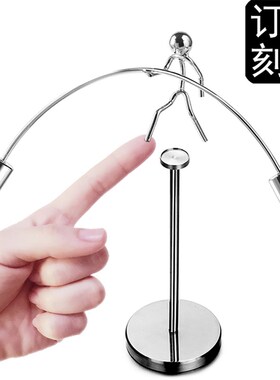 律师事务所小摆件律所天平不锈钢法律人礼物工艺品桌面饰品纪念品