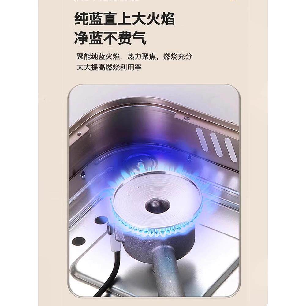 岩便合卡式炉式户外灶野炊IJY炉具餐厅商用烤肉纸携包鱼炉瓦斯燃