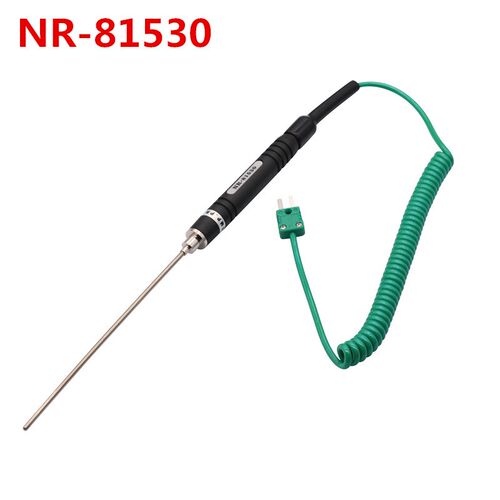 高精度K型液体浸入针式热电偶温度探头NR81530感温度传感器