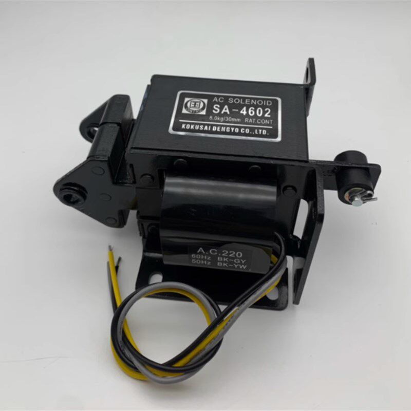 交流牵引电磁铁 SA-4602 吸力8KG 行程30MM AC220V 三根线