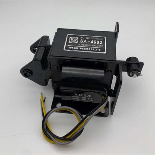 交流牵引电磁铁 SA-4602 吸力8KG 行程30MM AC220V 三根线