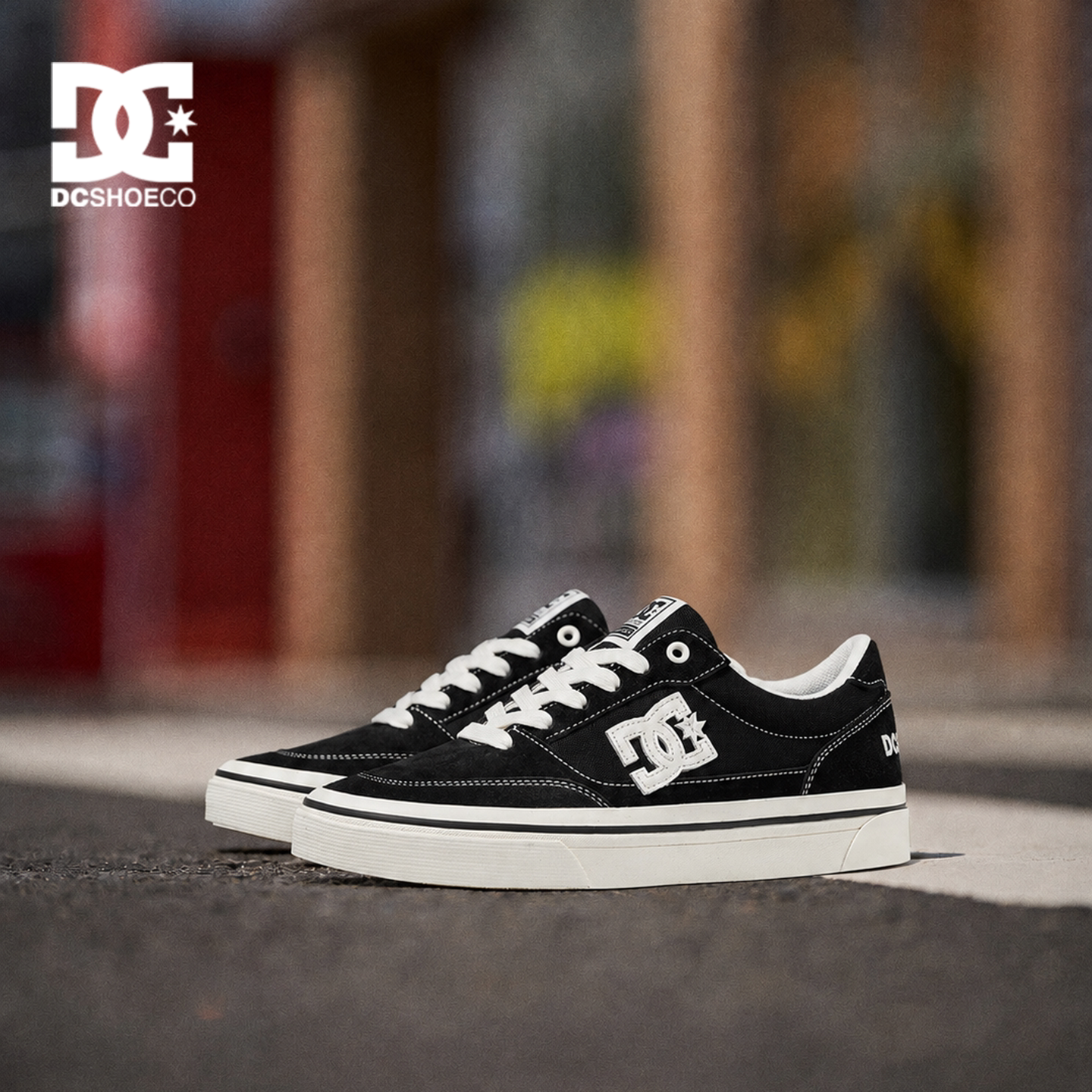DCSHOES运动板鞋休闲情侣帆布鞋图片