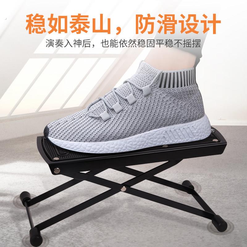 帕尔曼吉他脚踏板 古典脚蹬踏民谣木吉他凳踩脚凳垫六档高度调节