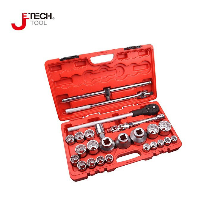 Jetech捷科五金工具 3/4套筒套装26/21/46件套 满百包邮!