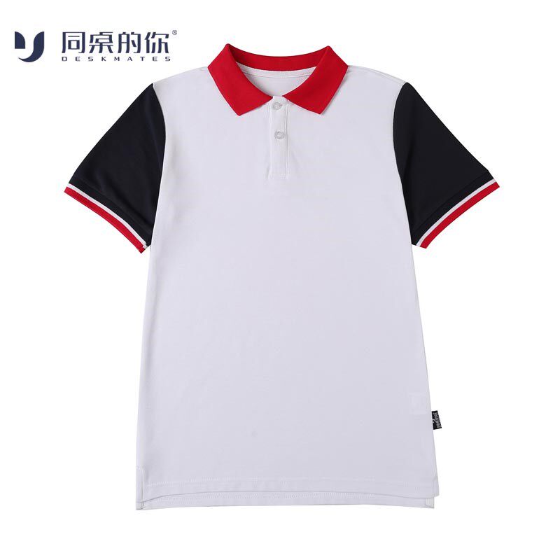同桌的你中小学生表演校服班服polo衫幼儿园园服儿童短袖T恤夏装