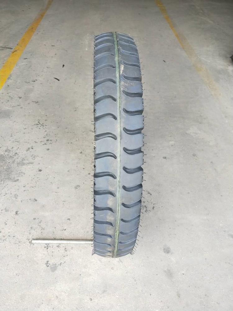 农用车手扶拖拉机三轮车7.50 750-20羊角花纹耐磨加强轮胎 内胎