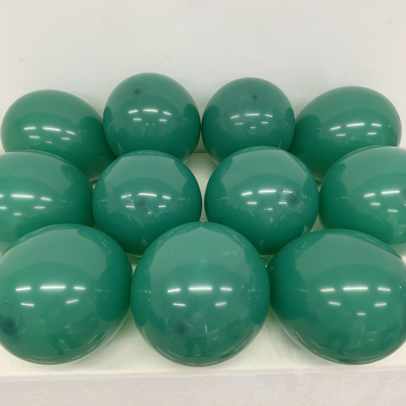 绿色森系加厚哑光乳胶气球布置五一春游踏青活动氛围场景装饰拱门图片