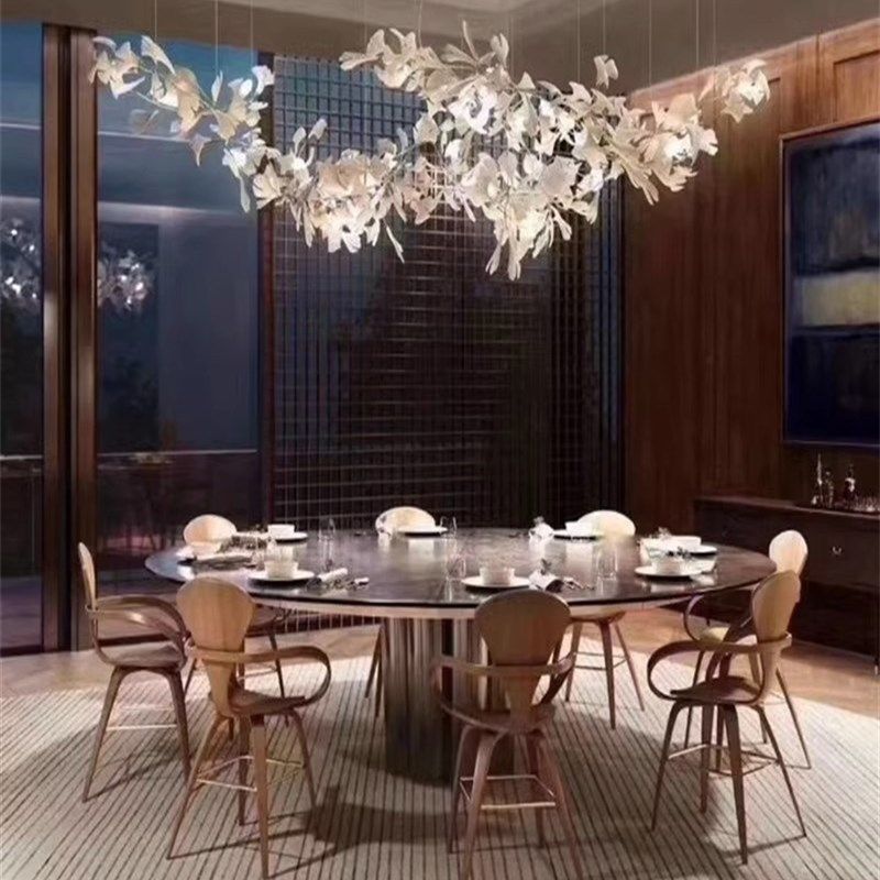 简约个性餐厅吧台吊灯艺术陶瓷设计师客厅别墅创意前台售楼部灯具