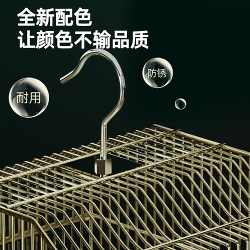 鸟笼八哥笼子专用鹩哥玄凤鹦鹉笼子大号家用豪华别墅大型繁殖大全