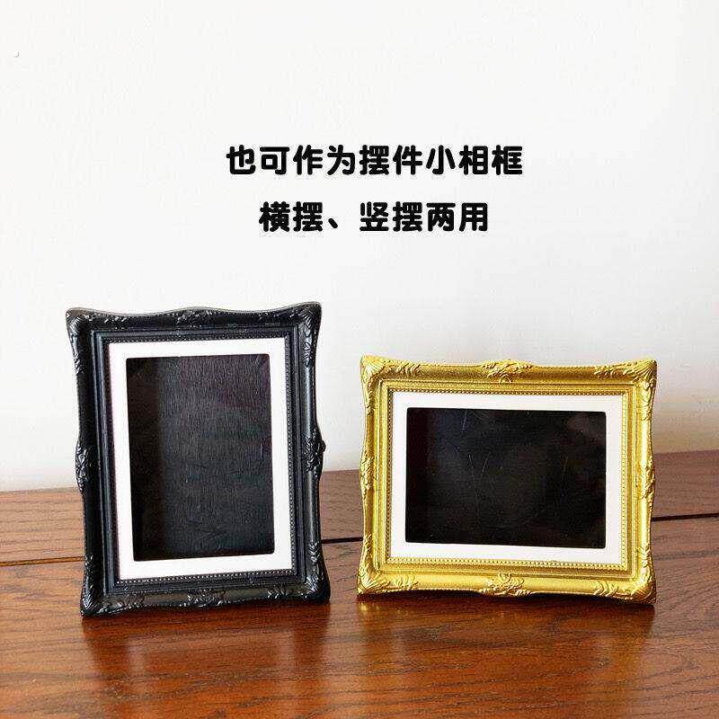 新款冰箱贴创意立体相框塑料磁贴画框桌面照片摆件磁性冰箱贴