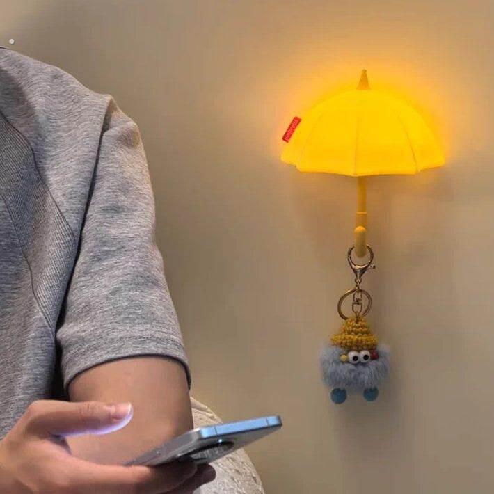 雨伞拍拍小夜灯宿舍多功能挂钩创意生日礼物送闺蜜2026新款小夜灯
