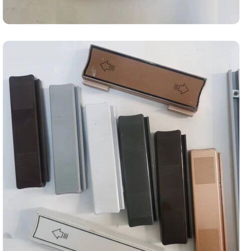 磁控百叶窗把手升降开关铝合金内置单玻璃中空百叶控制磁控手柄