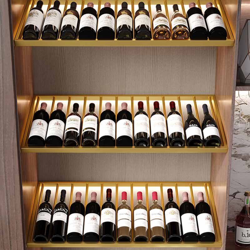 定制红酒架高端酒柜斜放悬挂摆件家用酒瓶架子葡萄酒展示置物架