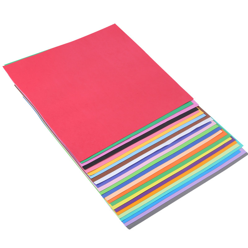 50*90厘米海绵纸 大张泡沫纸 手工纸diy幼教纸彩色海绵纸50X90cm