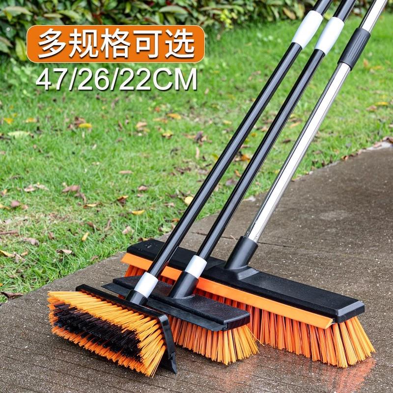 户外洗地刷子大号长柄硬毛地板刷工厂水泥青苔大理石瓷砖刷地神器
