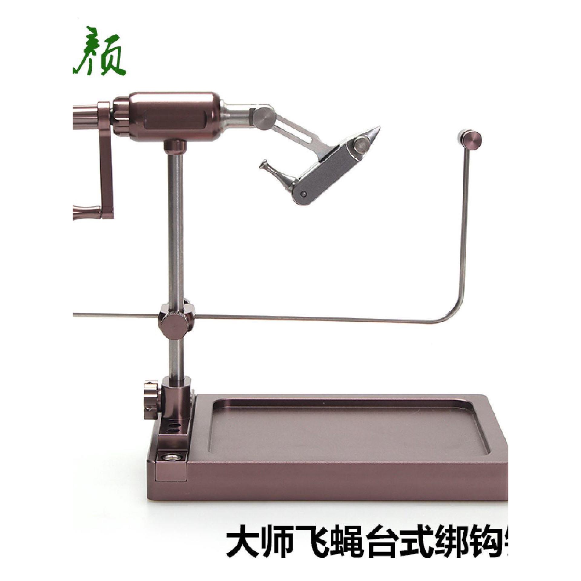 新款大师绑钩台可旋转飞蝇绑制钳工具套装飞蝇毛钩绑制钳绑钩台