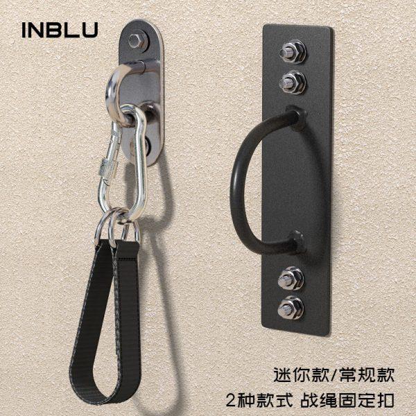 战绳固定器健身甩绳抖绳弹力绳训练器材固定锚点固定架小型不锈钢