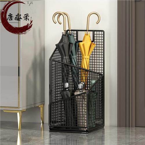 雨伞收纳架入户雨伞架家用门口雨伞放置桶酒店大堂用放伞置物架