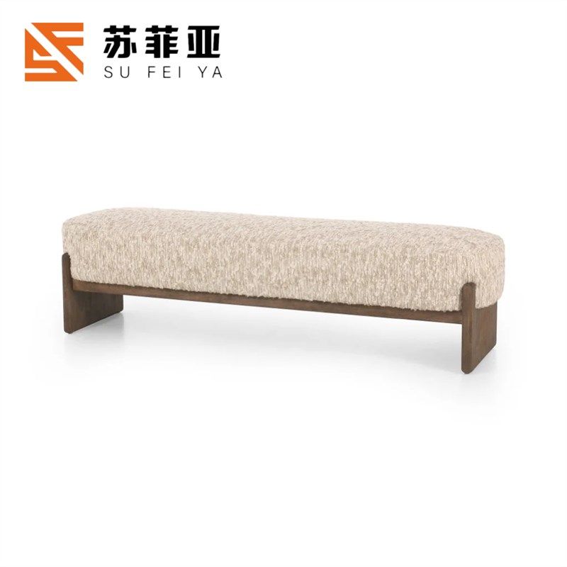 北欧实木服装店试衣凳换鞋凳穿鞋凳卧室床尾凳客厅沙发长条脚踏