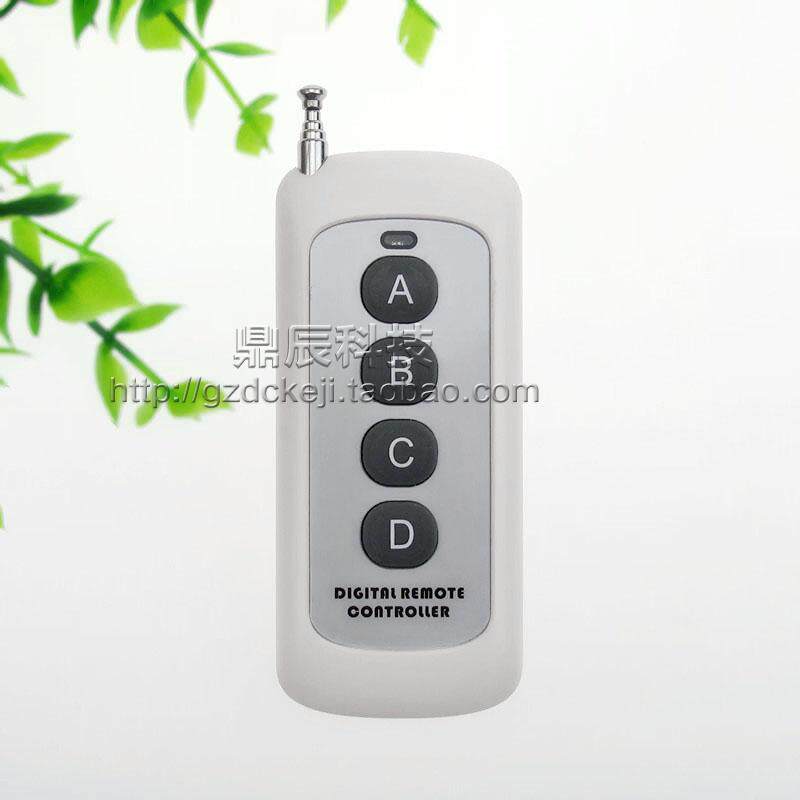 110V大功率水泵电机LED灯具220V4路1000米无线遥控开关带手动功能