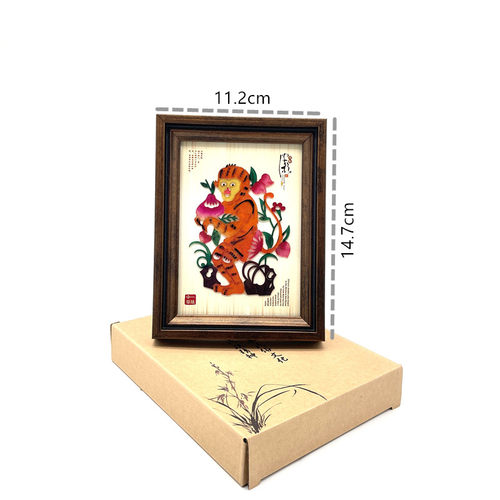十二生肖皮影装饰画摆件旅游纪念品陕西西安特色工艺礼品伴手礼