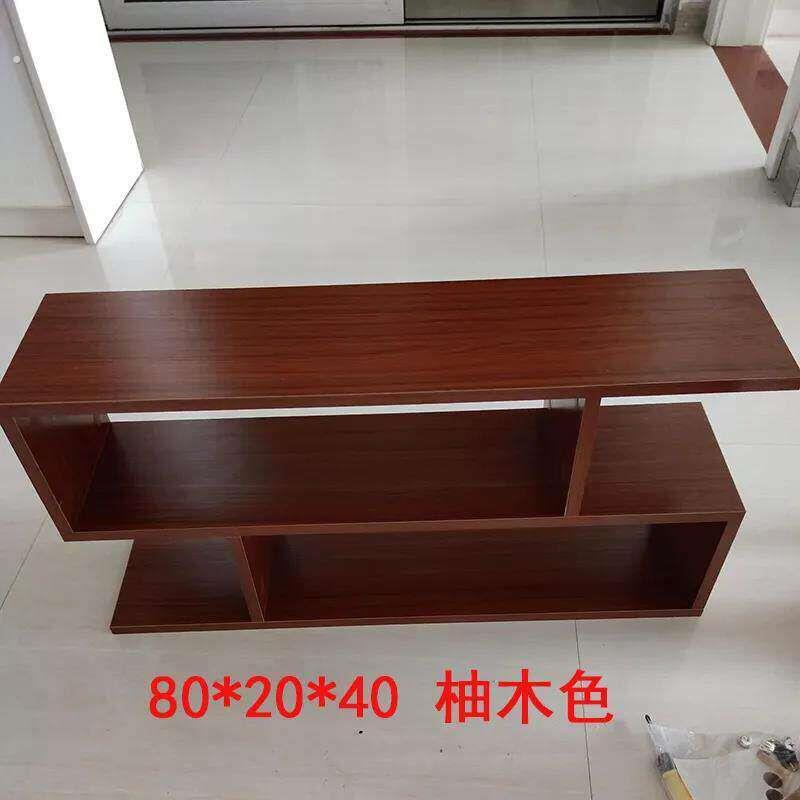 简易电视柜小户型旅馆落地款路由器置物架出租屋电视柜背景墙装饰