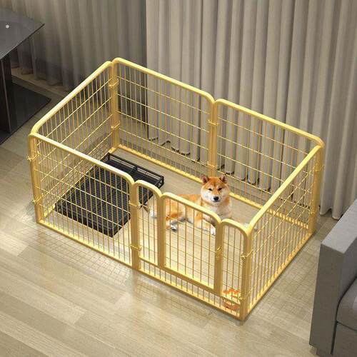 狗狗笼子狗围栏家用室内中大型犬带隔离门自由组合狗笼子宠物栅栏