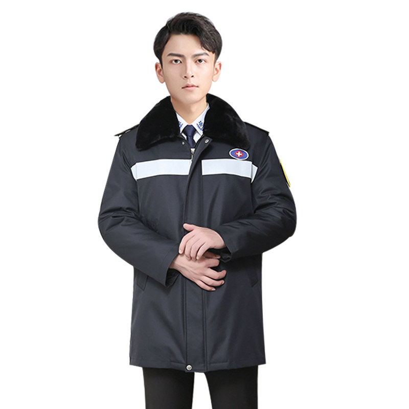 急救棉服冬120急救中心羽绒服 男女急诊医生棉大衣救援防寒工作服
