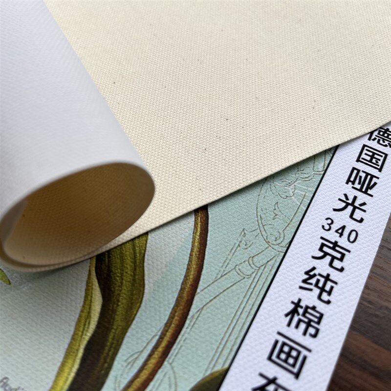 颜料微喷油画布打印棉质装饰画来图定制纯棉喷绘无框海报户外宽幅