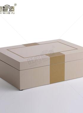旺府智造新中式美式北欧样板房酒店创意家居摆件收纳首饰装饰品盒