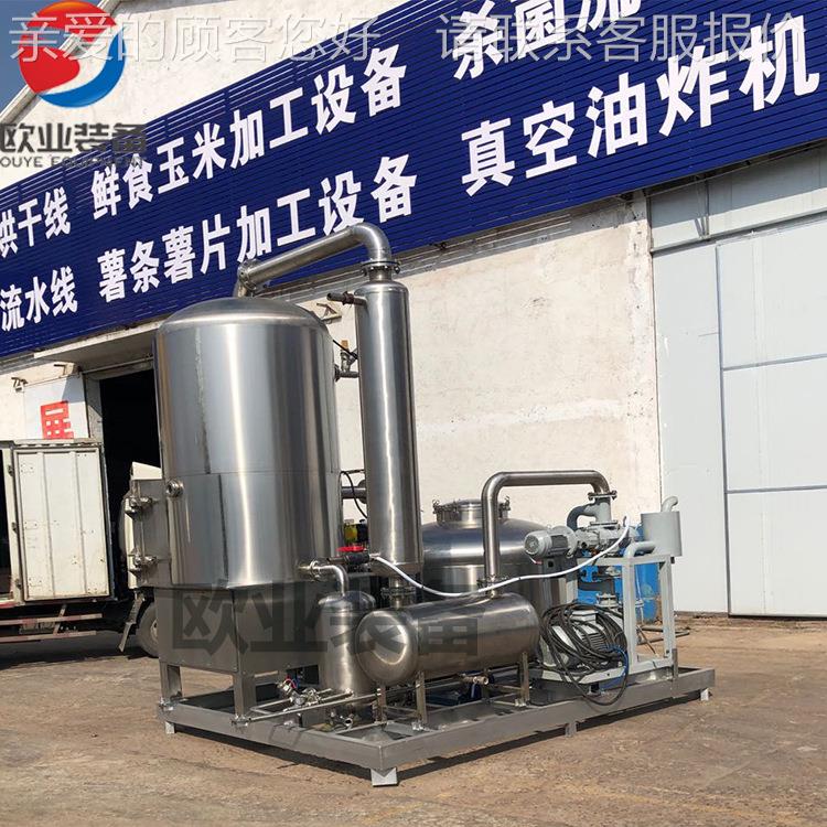 供应混果蔬低温真油炸机409 脆冬枣空炸机设备合 果油蔬脆真空油